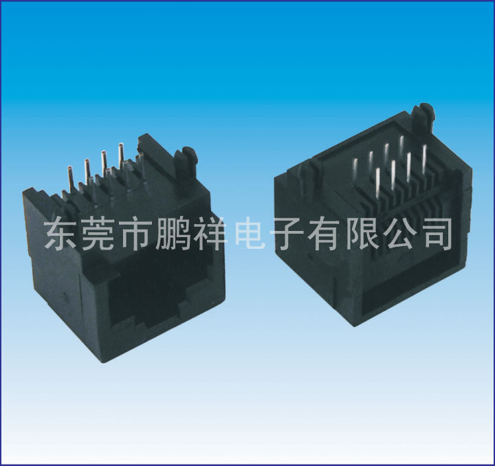 RJ45系列，8P8C  全塑扁針