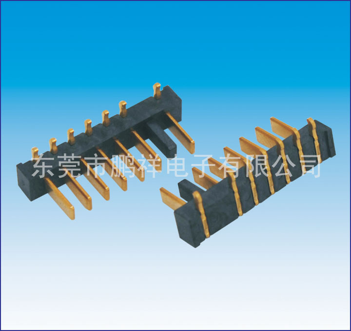 2501系列，2.5mm間距左防呆長(zhǎng)腳電