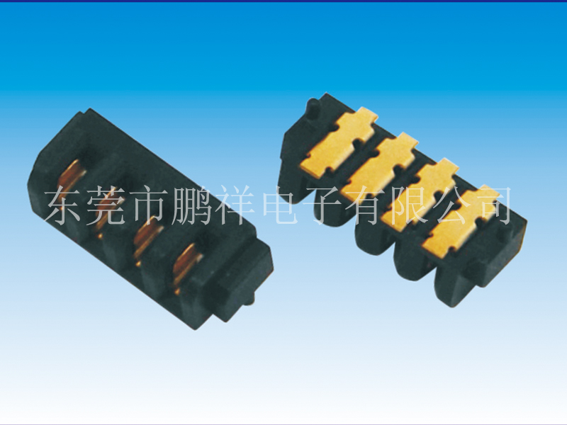 027系列B款，2.0mm間距鋰電池母座